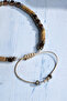 Certified Jasper and Hematite Natural Stone Macrame Bracelet - 2