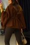 Women's Winter Cashmere Poncho - 5