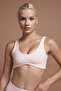 Naia Pink Double Color Seamless Sports Bra