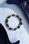 Certified Amber and Bronzite Natural Stone Bracelet - 3