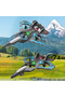 Four-Axis Remote Control EPP Foam Combat Drone with Lightweight Remote Control Airplane Helicopter G - 2