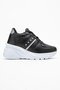 Women's Sports Shoes; Black and White Soles - 2