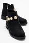 Women's High Heeled Boots Black Emerald