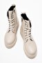 Flat Sole Long Women's Boots Beige Skin Beige - 7