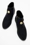 Women's High Heeled Boots Black Emerald - 8