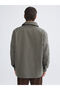 Rmz clothing end of season deals khaki relaxed fit men's shirt jacket - 4