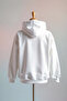 Printed Cotton 3 Thread Oversized White Sweatshirt - 2