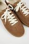 Palminteri 2 Men's Genuine Leather Lace-Up Sand-Ecru Sneakers - 4