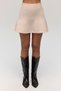 Nordis Volanlı Pink Knitwear Mini Skirt - 3