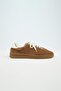 Palminteri 2 Men's Genuine Leather Lace-Up Sand-Ecru Sneakers - 2
