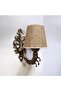 Grapes Kol Zamak Metal Appliance with Antiqued Finish Rattan Brown with a Hat - 2