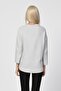Off-Shoulder Oversize Blouse - Silver - 6