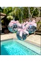 Ribbon Disco Ball Rearview Mirror Ornament -1 Piece-