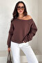 Women's Shoulder Detail Fleece Sweatshirt – Comfortable & Feminine Style - 4
