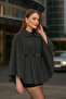 Women's Winter Cashmere Poncho - 5