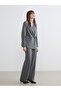 Esvab • Modern & Distinctive Loose Fit Striped Women's Pleated Trousers