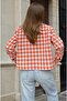 Women's Chanel Plaid Lumberjack Tweed Short Pocketed Melton Jacket 700-3540209 - 2