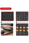 Covoraș copt 2în1, silicon, eclere și macarons, VALA® ECLAIR și MACARONS, microperforat - 3