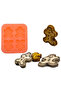 Christmas Cookie Man Silicone Mold Christmas Candle Mold Soap Candle Scented Stone Epoxy Mold Ornament