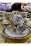 طقم فناجين قهوة ESTERHOMEDECOR من البورسلان، مناسب لـ6 أشخاص - 7