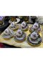 ESTERHOMEDECOR porcelain coffee cup set for 6 people - 4