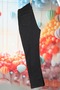 Boy's Adjustable Waist Straight Leg Black Jeans with Pockets Lycra Stretchy Trousers