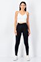 Women Tight Fit Brand Logo Training Leggings, Black - 4