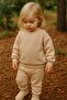 Baby/Child Basic Cotton Salmon Tracksuit Set