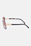 Men 207560LGD61YK Aviator Sunglasses, Light Brown - 4