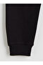 Lcw Kids Black Elastic Waist Boy's Jogger Sweatpants - 3