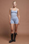 Nova Blue Seamless Padded Tank Top Women's Sports Tank Top - 6