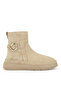 , Women's Genuine Leather Boots 1531050Z26105252K Beige