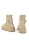 , Women's Genuine Leather Boots 1531050Z26105252K Beige - 3