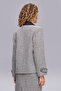667 Jacket Black and White Patterned - 6
