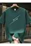Simple Men's T-Shirt with Two Jet Details