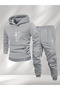 Travel Themed Traveler Men's Hoodie Set