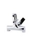 Bathroom Faucet Wall Mounted Sink Kitchen Shower Tap Mixer Faucet Hot Cold Dual Water Inlet - 3