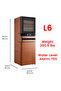 Electric Cigar Humidor Cabinet L6 – 1500 Capacity Spanish Cedar with Touch Control - 8