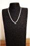 Steel Eye Charm Necklace (47 cm) - 4