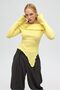 Casica Carmen Yaka Yellow Knit Sweater - 3