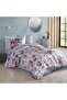 Victory Blue - Single Poplin Quilted Duvet Cover Set