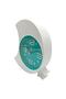 Table Clock, Crescent Shape, 18 cm, Turquoise