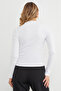 Basic Modal Blouse with Draped Sides and Perkins Collar - 4