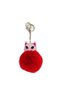 Puff Keyring, Cat, Red
