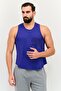 Men Sportswear Fit Sleeveless Training Vests, Purple