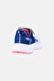 Toddlers Girl Velcro Closure Running Shoes, Blue - 2