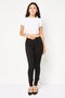 Women Regular Fit Washed Stretchable Jeans, Black - 2