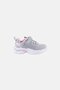 Toddlers Girl Brand Logo Velcro Closure Outdoor Shoes, Light Grey - 2