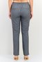 Women Street Fit Textured Straight Leg Pants, Dark Grey - 3