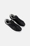 Women Wide Granpro Lace Up Tennis Shoes, Black - 4